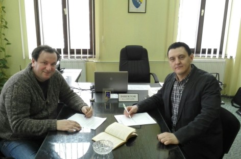 Potpisan protokol o saradnji sa Bibliotekom Derviš Sušić Tuzla