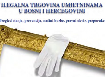 CPKU izdao priručnik Ilegalna trgovina umjetninama u Bosni i Hercegovini