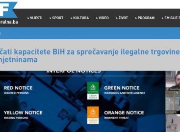 MEDIJI (FENA): Jačati kapacitete BiH za sprječavanje ilegalne trgovine umjetninama